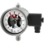 Wika Bourdon Tube Pressure Gauge With Switch Contacts, PGS23.100, PGS23.160, PGS26.100, PGS26.160, For The Process Industry, Ns 100 [4